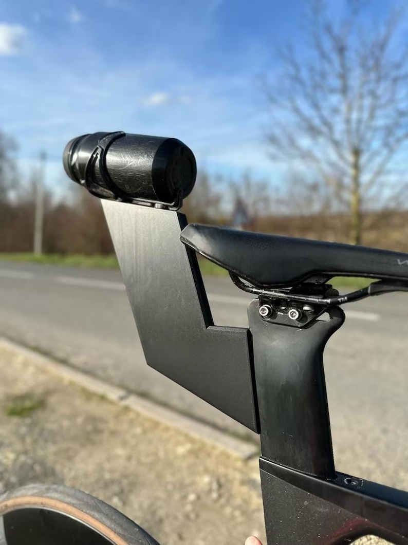 Rear‑Mounted Bottle Cage Holder – 3D Printed, Carbon Fiber Reinforced