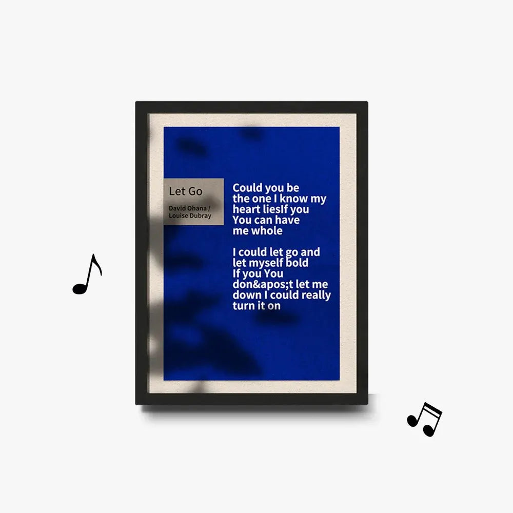 Stereo Frame Lyric Speaker