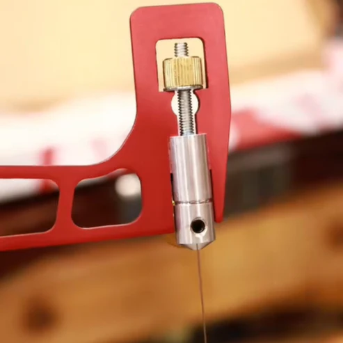 Precision Coping Saw – Quick Tension Release, Lightweight Aluminum Frame, 5" Depth