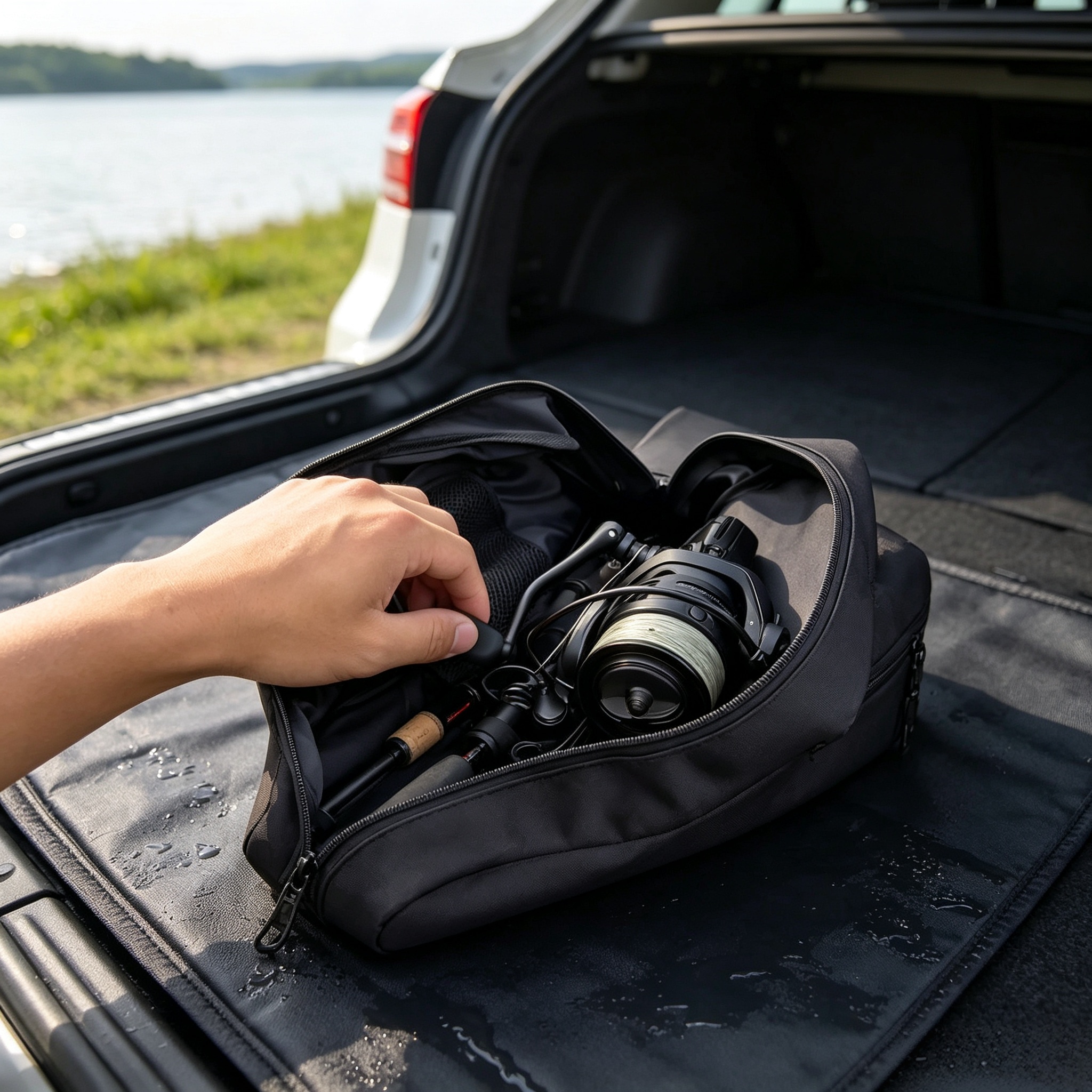 Telescopic Fishing Rod Combo – 5ft, 31cm Packed, Complete Set with Reel & Carry Bag