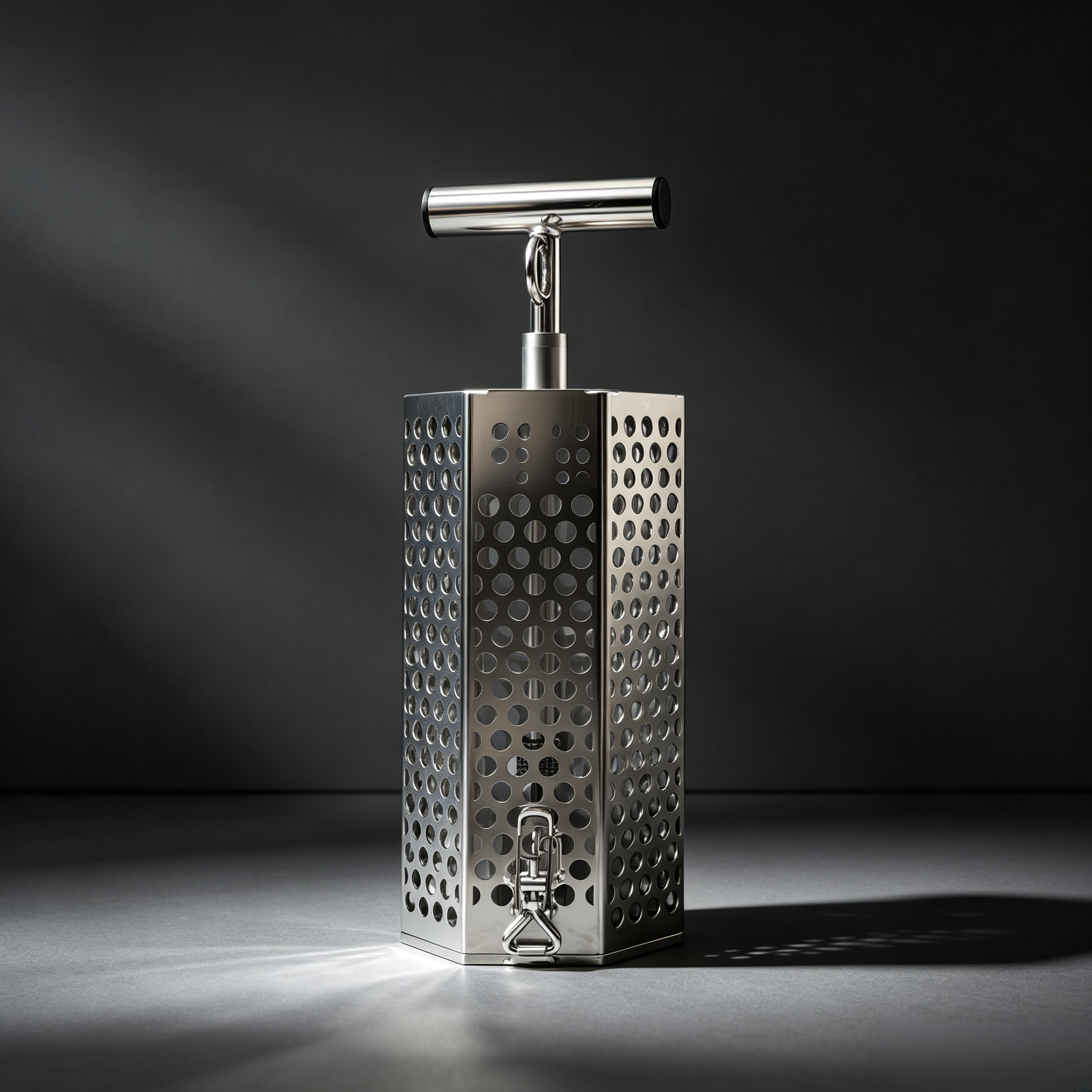 All-in-One Burley Pot – Built-in Masher, Stainless Steel, Bottom-Release Lid