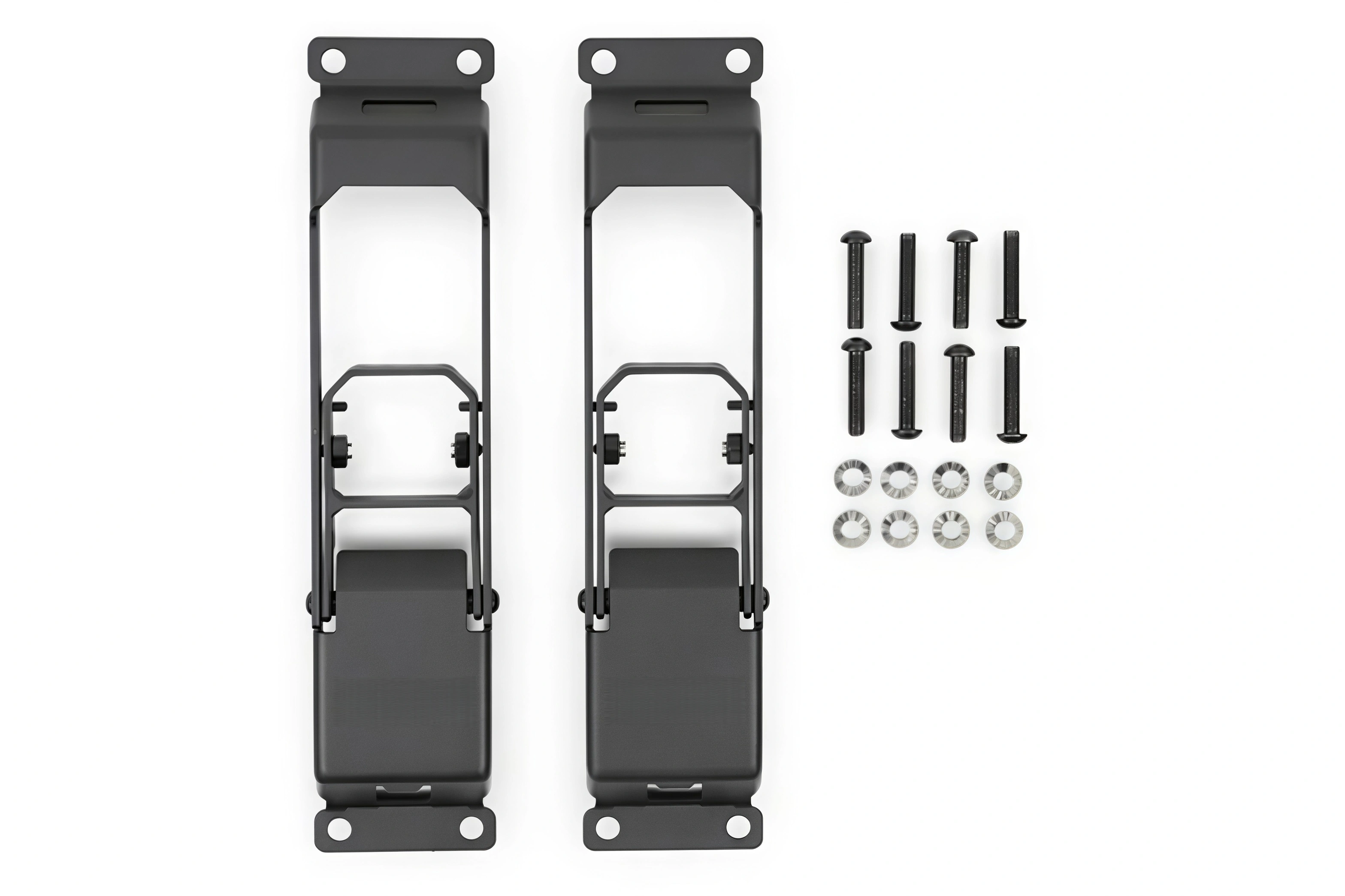 Door Hinge Mounted Steps – Foldable Roof Access Step for Vehicles with Exposed Door Hinges