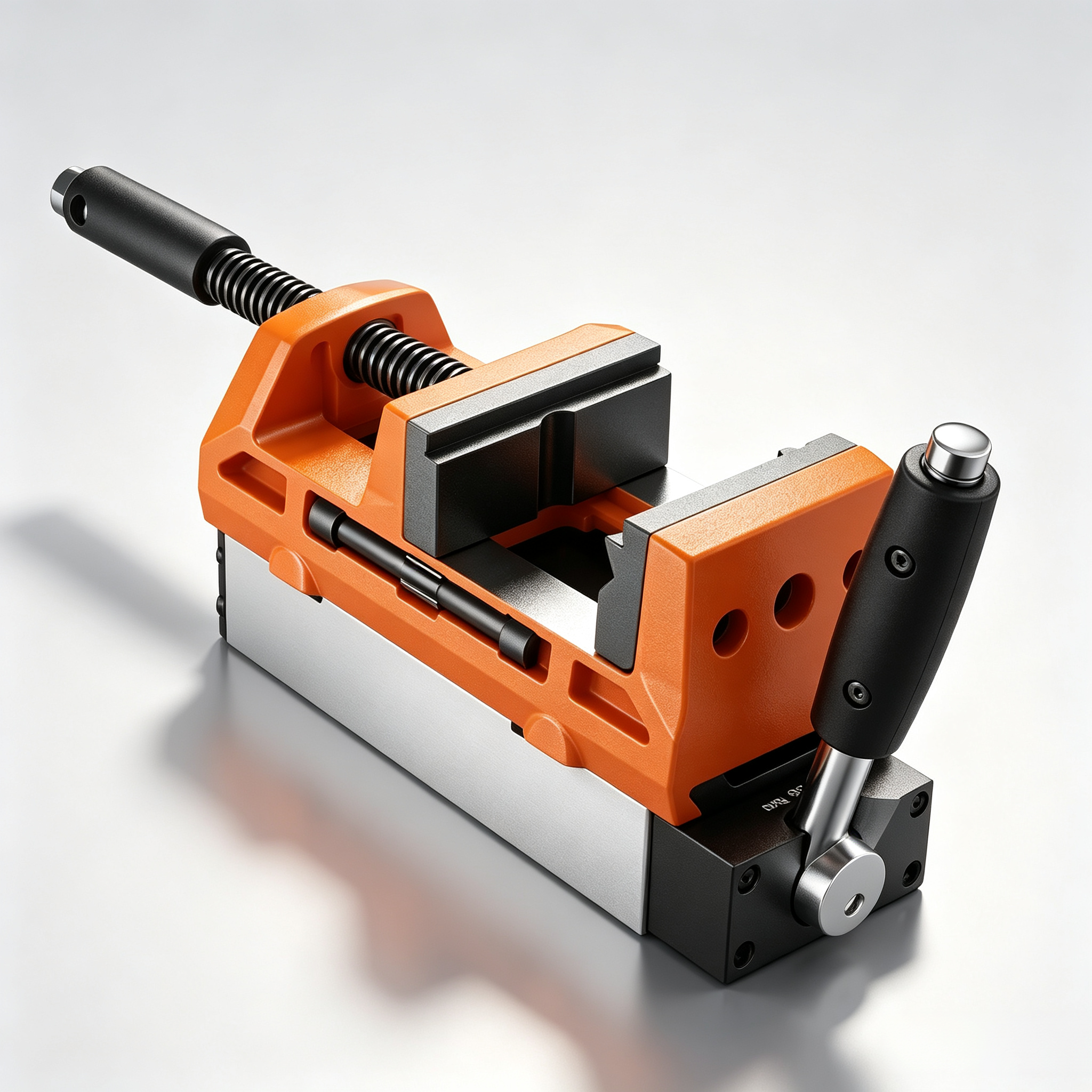 Magnetic Portable Vise – 1754 lbs Holding Force, 4.25″ Clamping Range, Tool-Free Setup