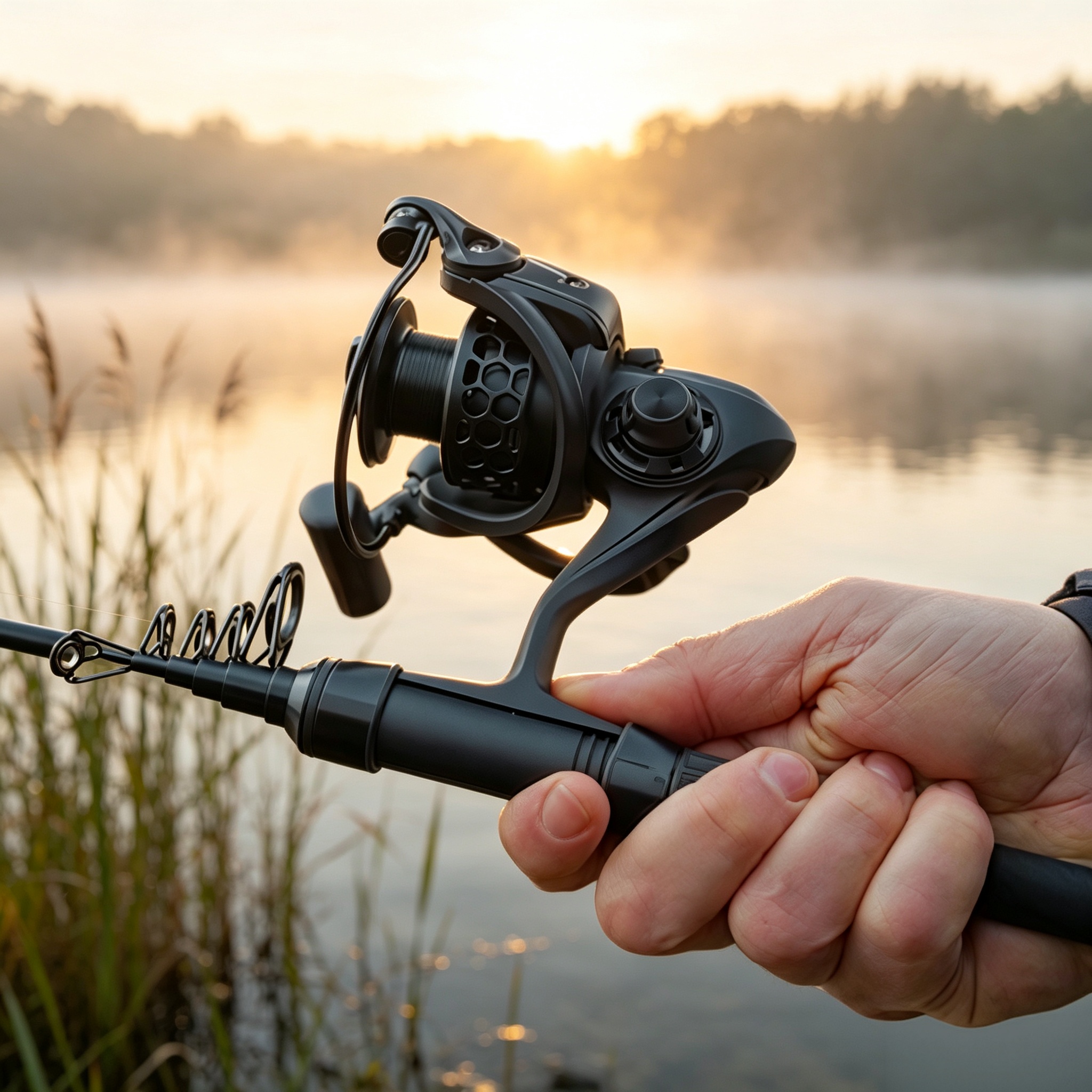 Telescopic Fishing Rod Combo – 5ft, 31cm Packed, Complete Set with Reel & Carry Bag