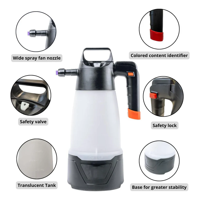 Battery‑Powered Foam Spray Gun – Dual Mode (Electric/Manual)