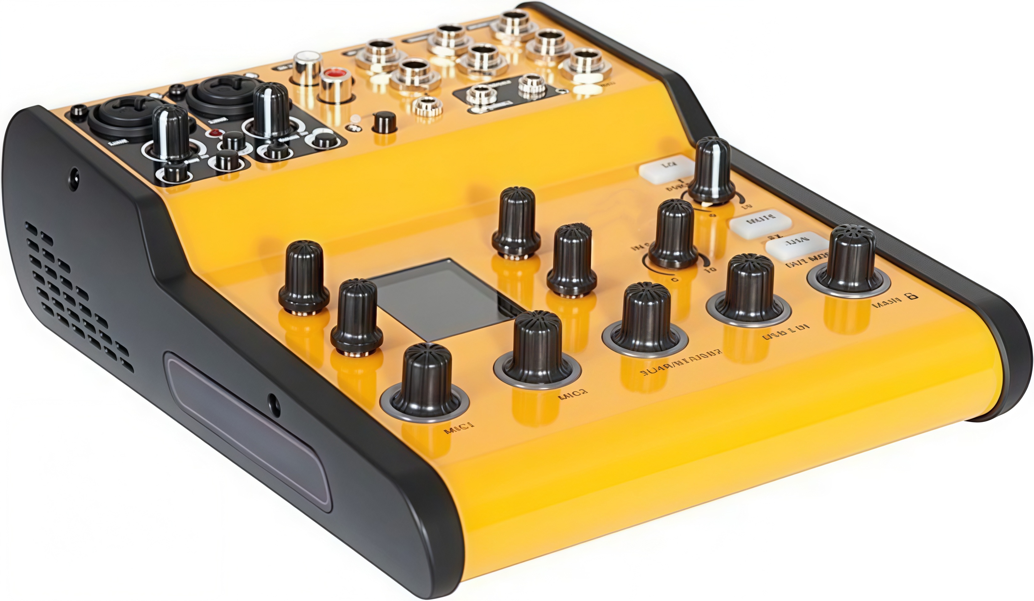 6-Channel Digital Mixer – USB-C & Bluetooth, 48V Phantom Power, Studio EQ & Effects, Podcast/Streaming/Live