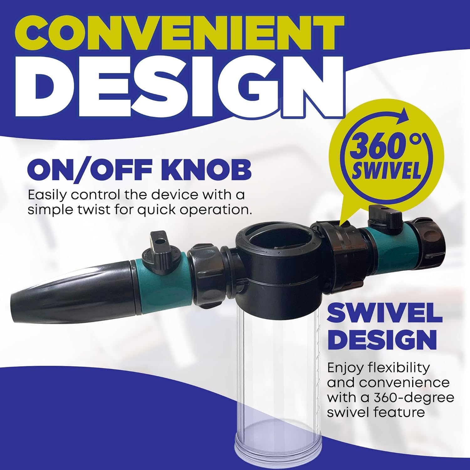 Salt Remover Flush Kit – Marine Engine Flush with High‑Pressure Hose & Multi‑Spray Nozzle