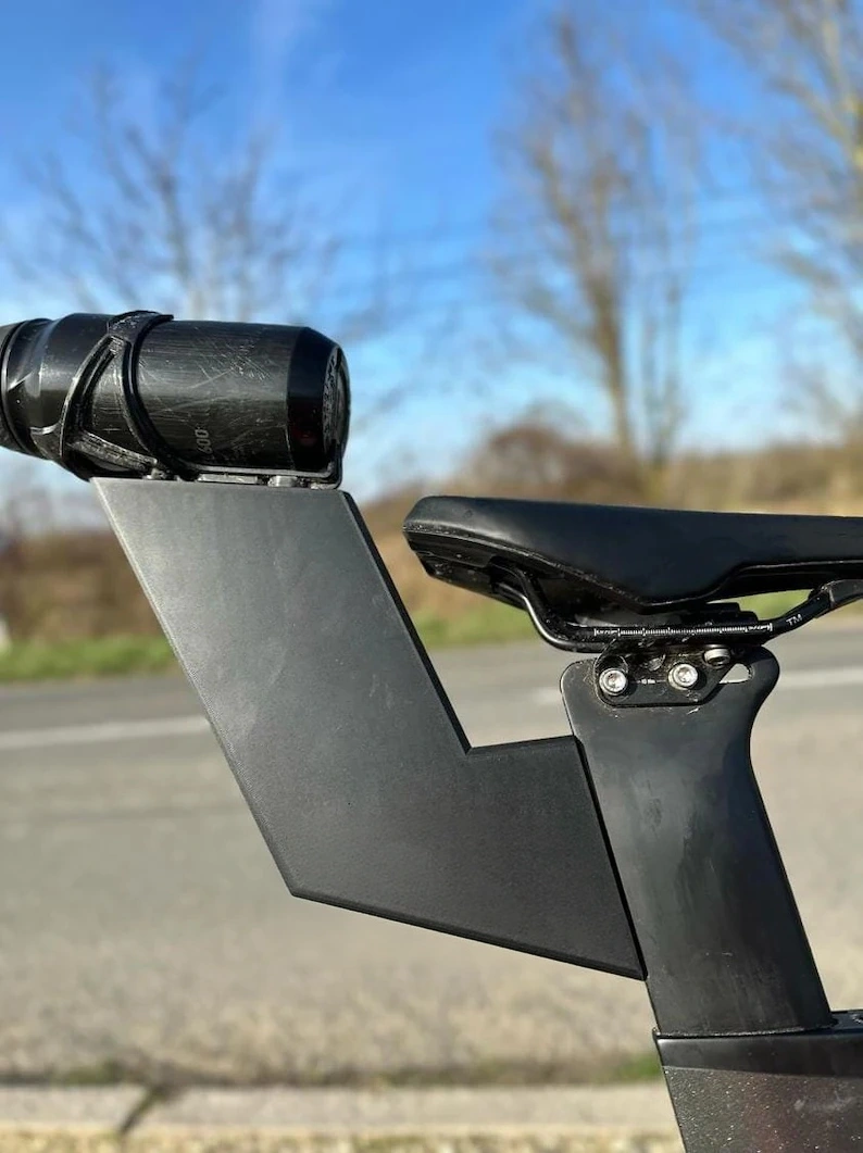 Rear‑Mounted Bottle Cage Holder – 3D Printed, Carbon Fiber Reinforced