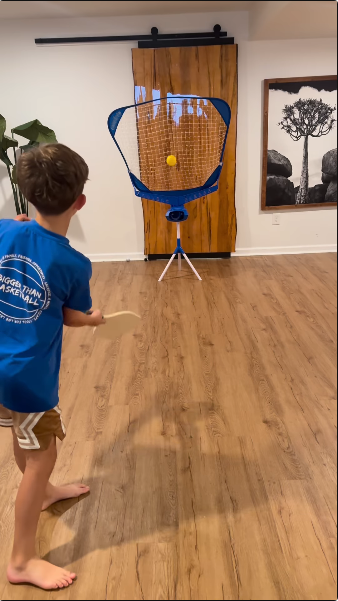 SOLO PICKLEBALL TRAINER – Launches, Recovers, Repeats – No Partner Needed