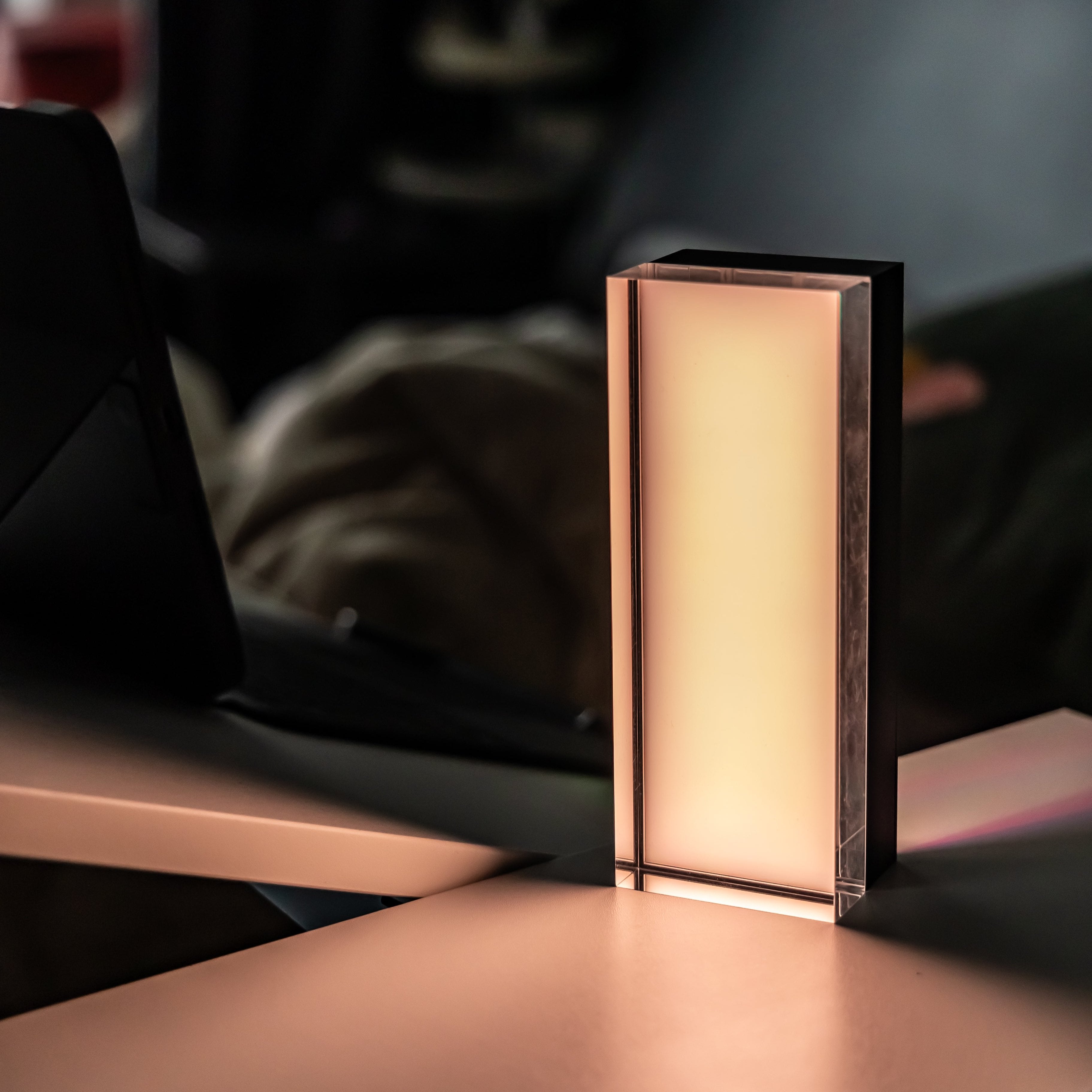 Neon Crystal Cube Ambient Light