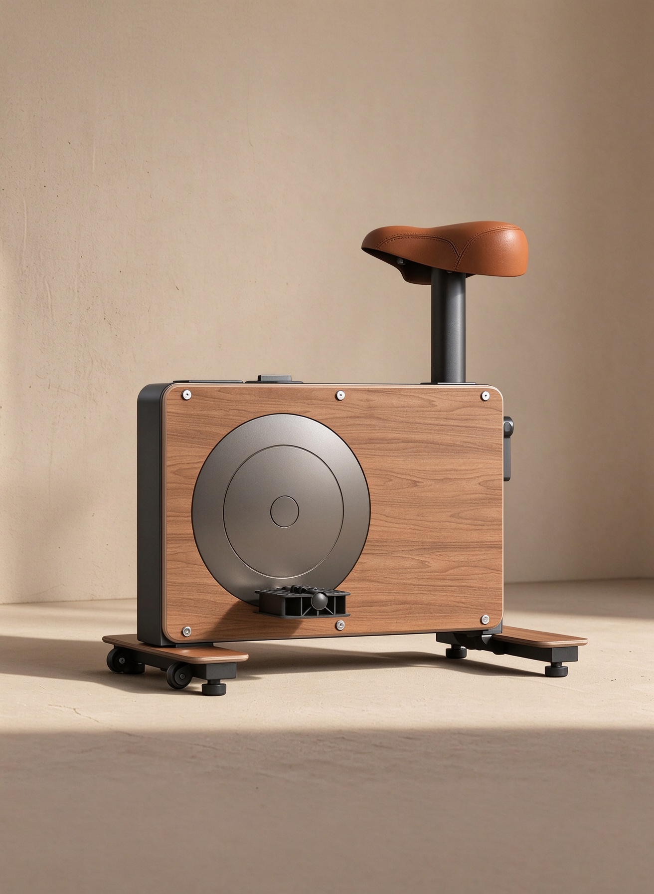 Compact Magnetic Desk Exercise Bike – Smooth Cycling for Work & Home
