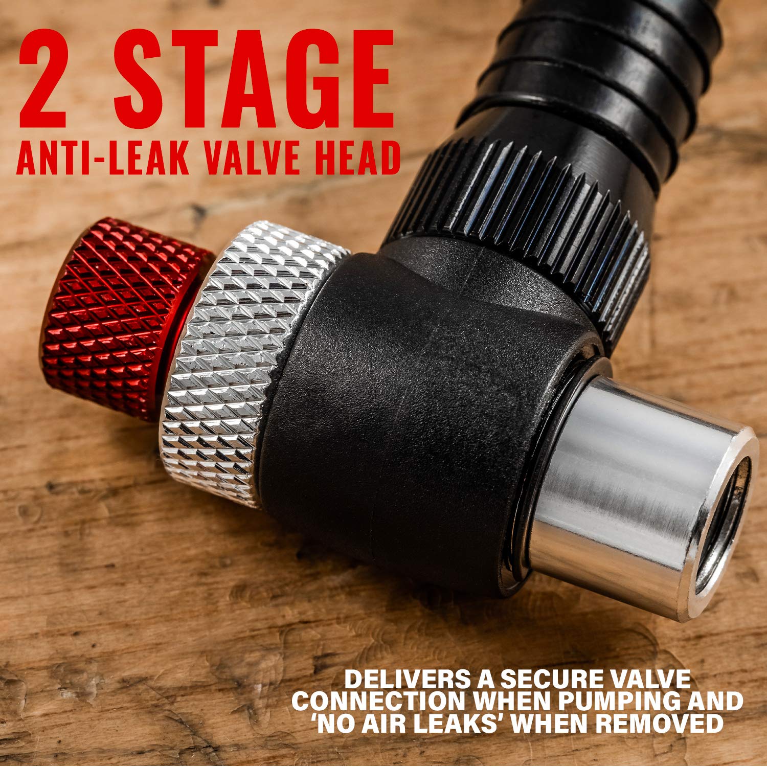 Bike Shock Pump – 300 PSI High-Pressure Suspension Pump