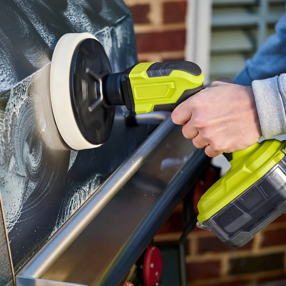 Cordless Power Scrubber – IPX7 Waterproof, 210 RPM, Quick-Change Brushes, 18V Battery Platform