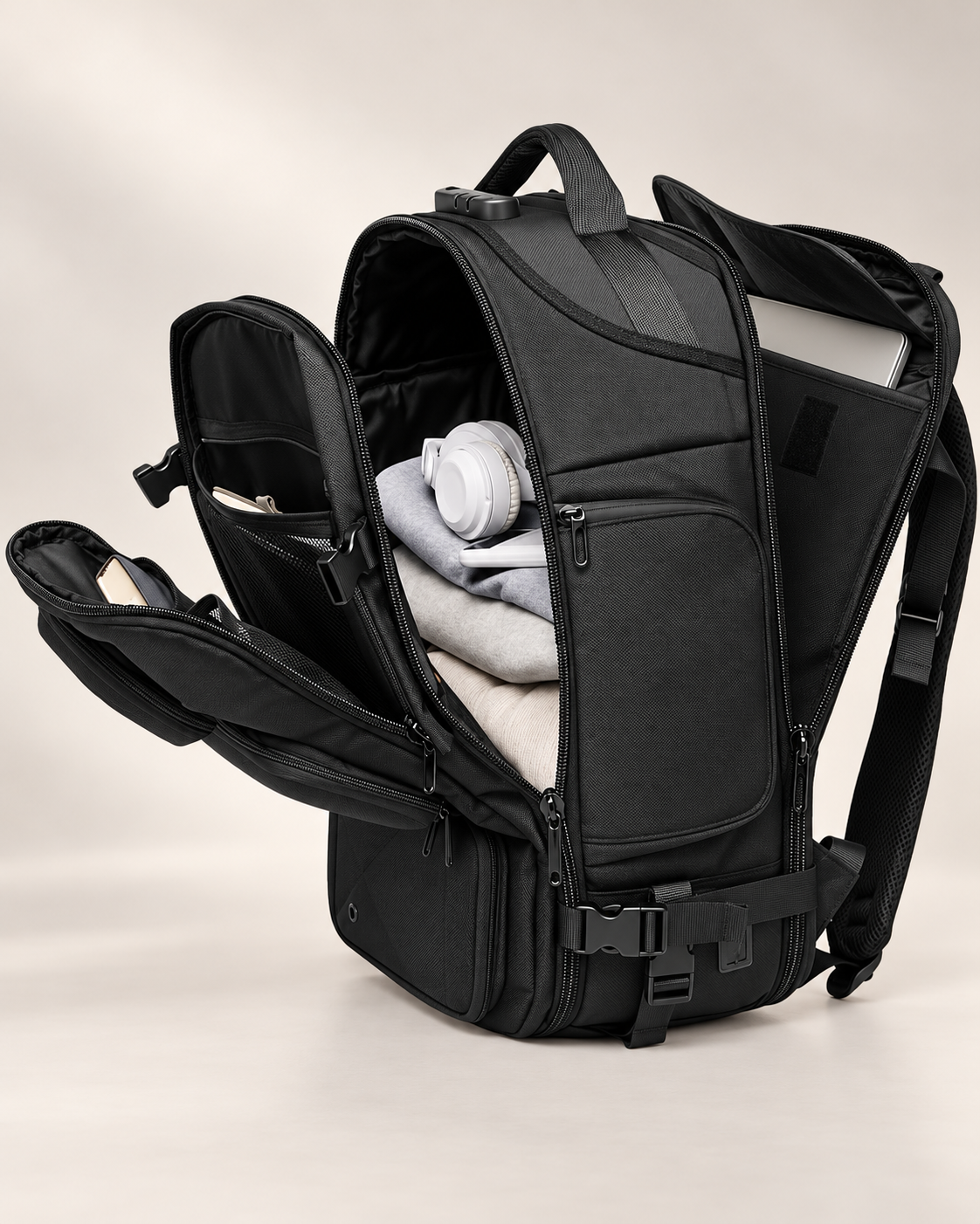 Large-Capacity Travel Backpack