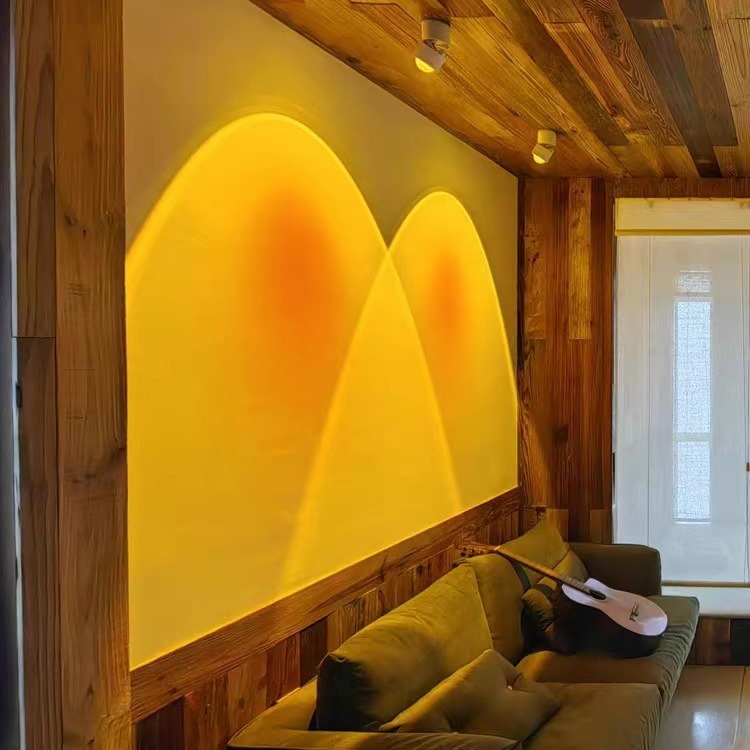 Sunset Wall Washer Light – Adjustable LED Spot Lamp for Living Room, Bedroom & Commercial Ambiance