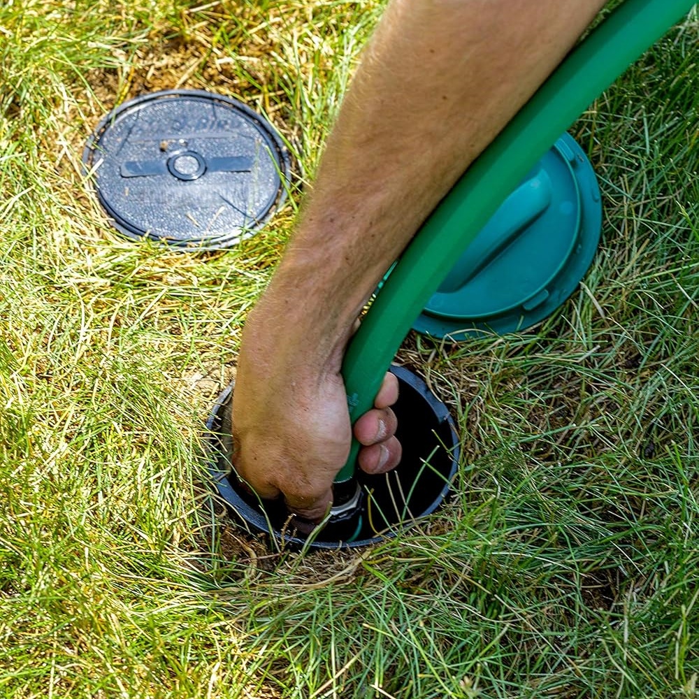 In‑Ground Impact Sprinkler – 5,200 sq ft, 26′‑41′ Spray