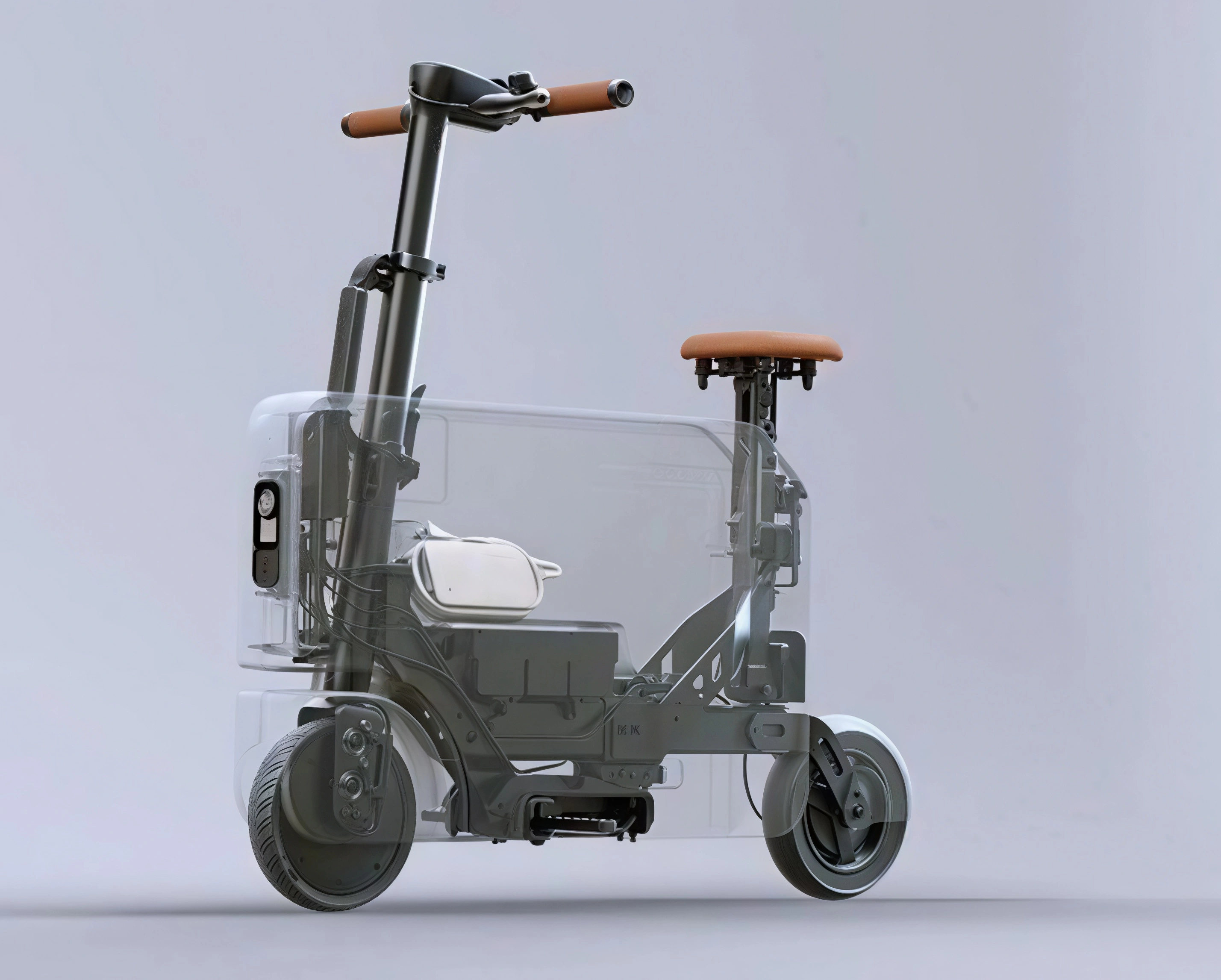 Foldable Electric Scooter – 20km Range, 15mph, 41lbs, Fits in Your Trunk