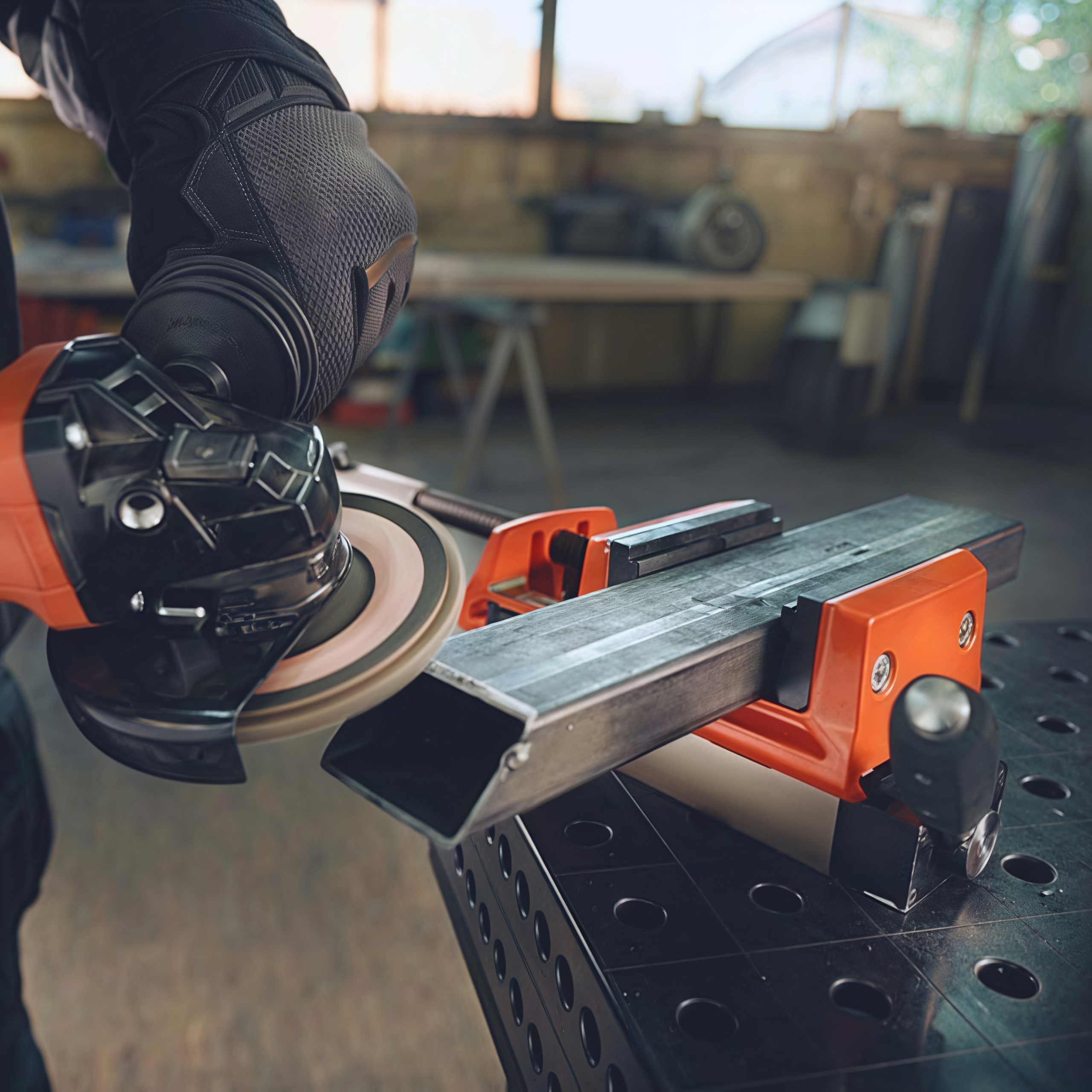 Magnetic Portable Vise – 1754 lbs Holding Force, 4.25″ Clamping Range, Tool-Free Setup