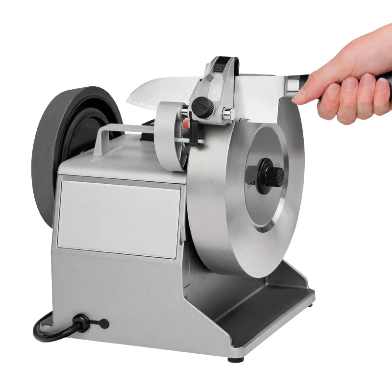 Professional Knife Sharpener – 60-Second Sharpening, 8°–22° Angle Control, Water-Cooled Diamond Wheel