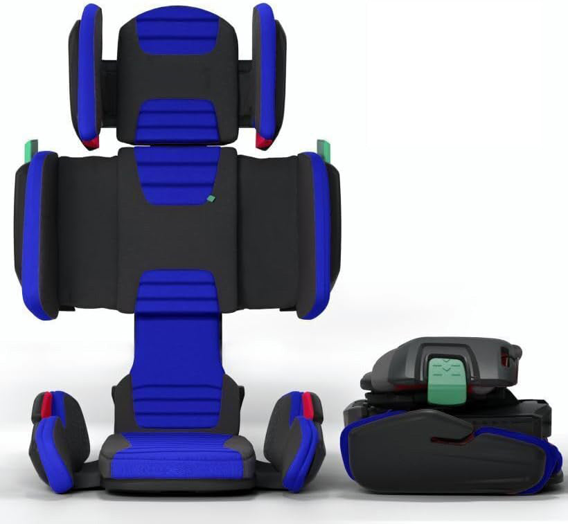 Adjustable High-Back Booster Car Seat for Children