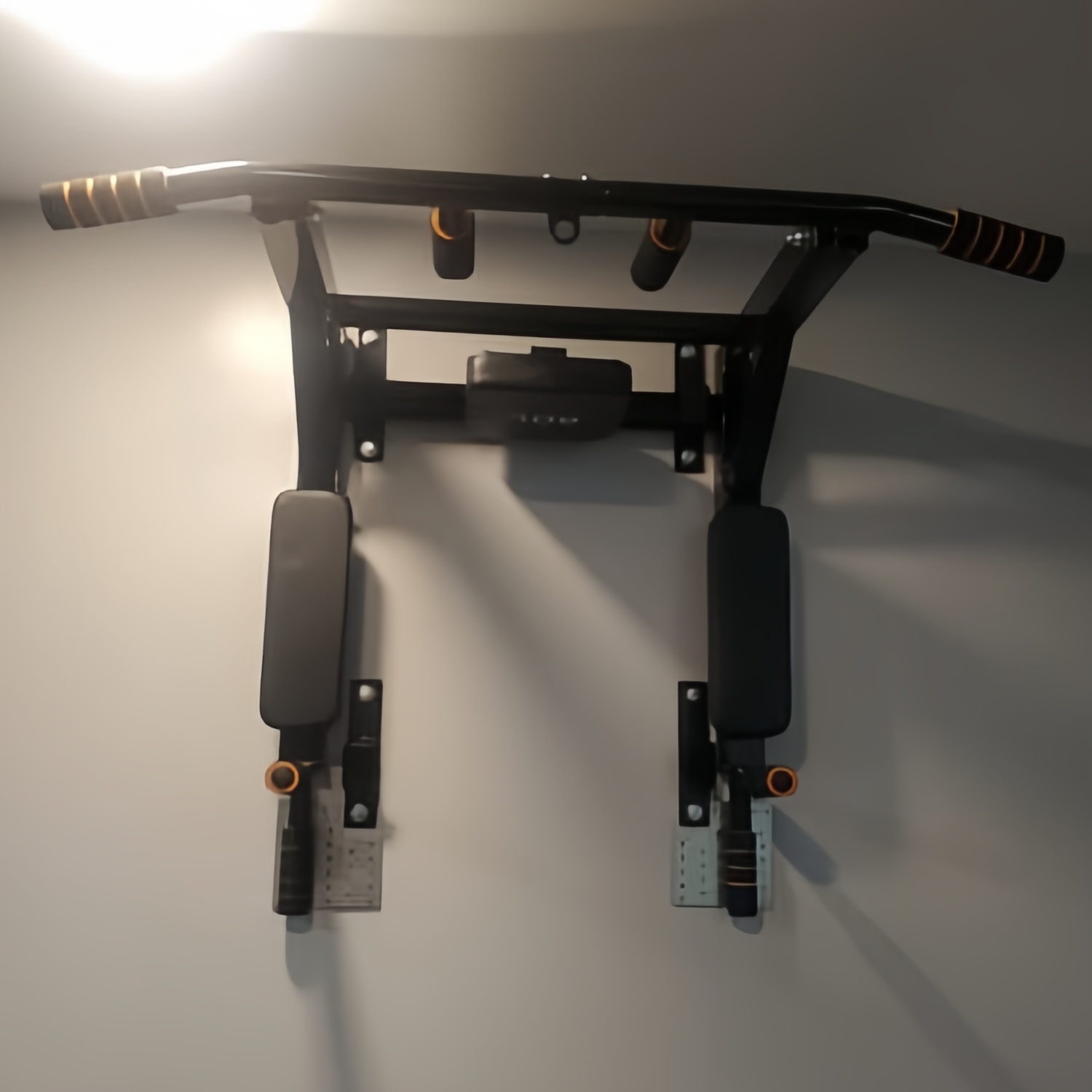 Wall-Mounted Home Gym System – Full-Body Training in 1m², 30+ Exercises, 200kg Capacity
