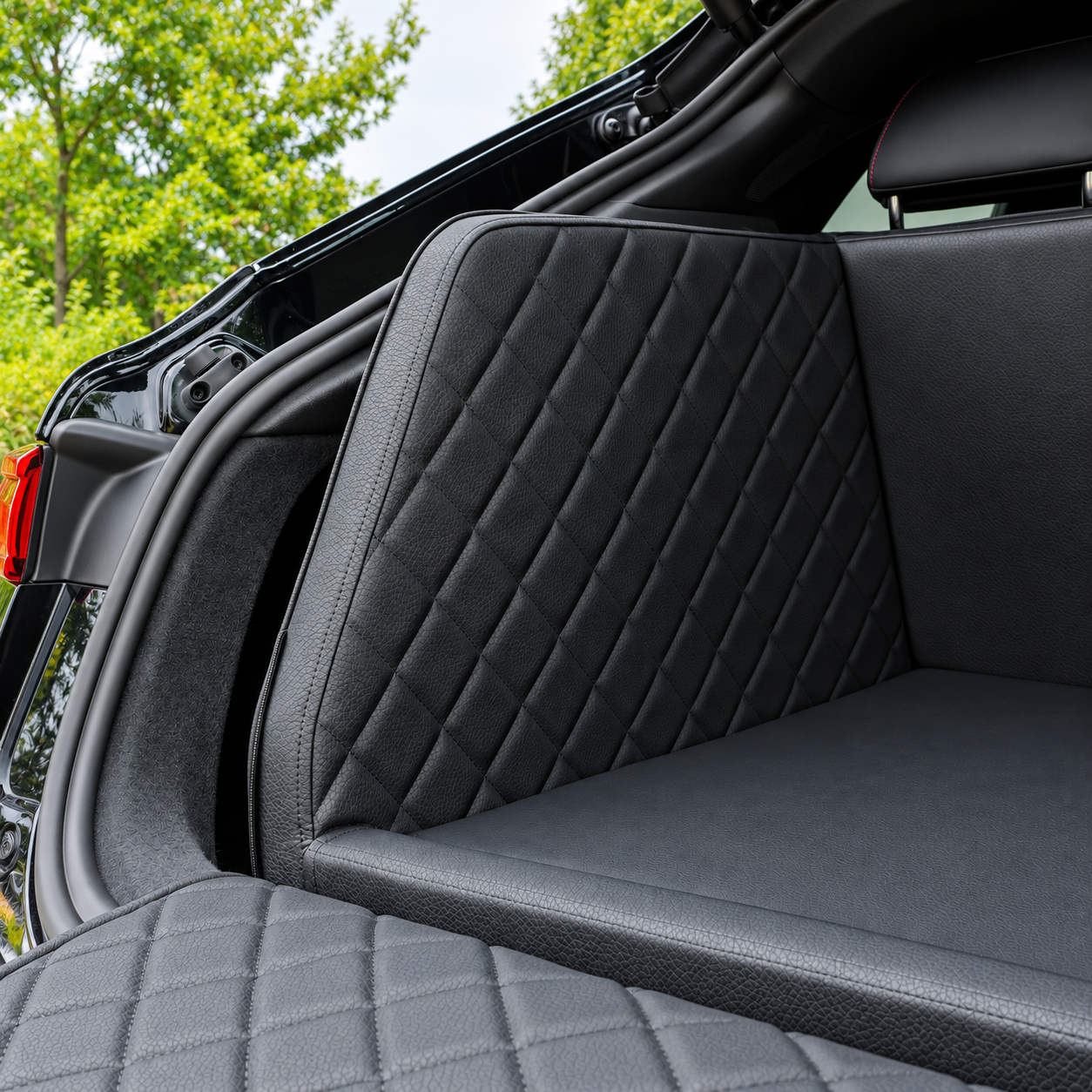 Custom-Fit Dog Car Bed for SUV & Vehicle Trunks