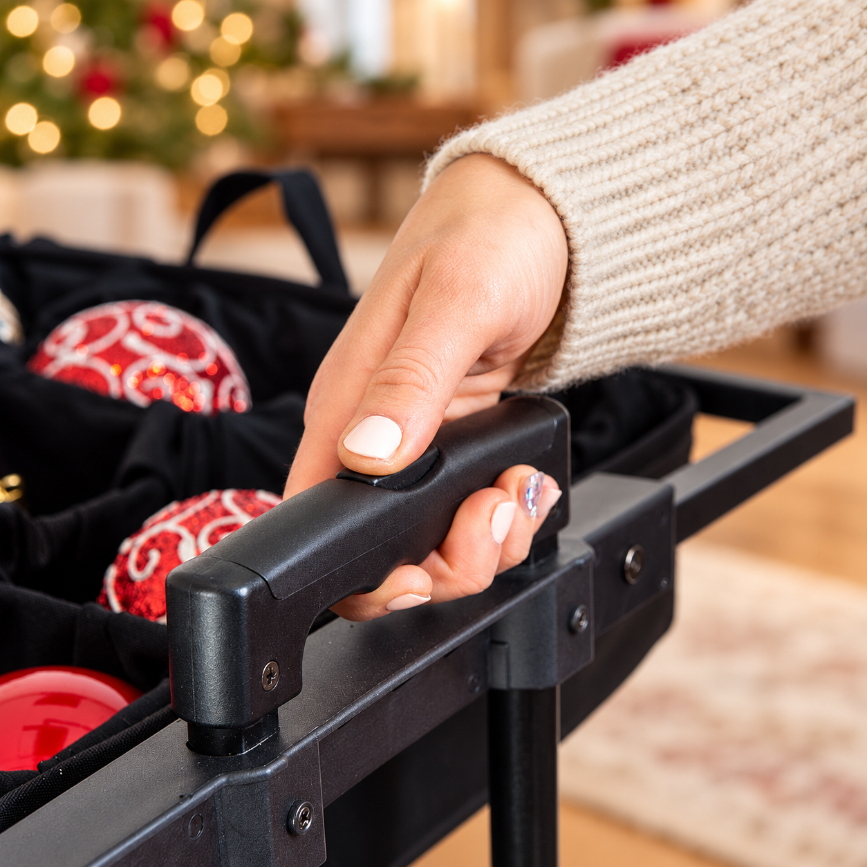 Adjustable Christmas Ornament Storage Organizer