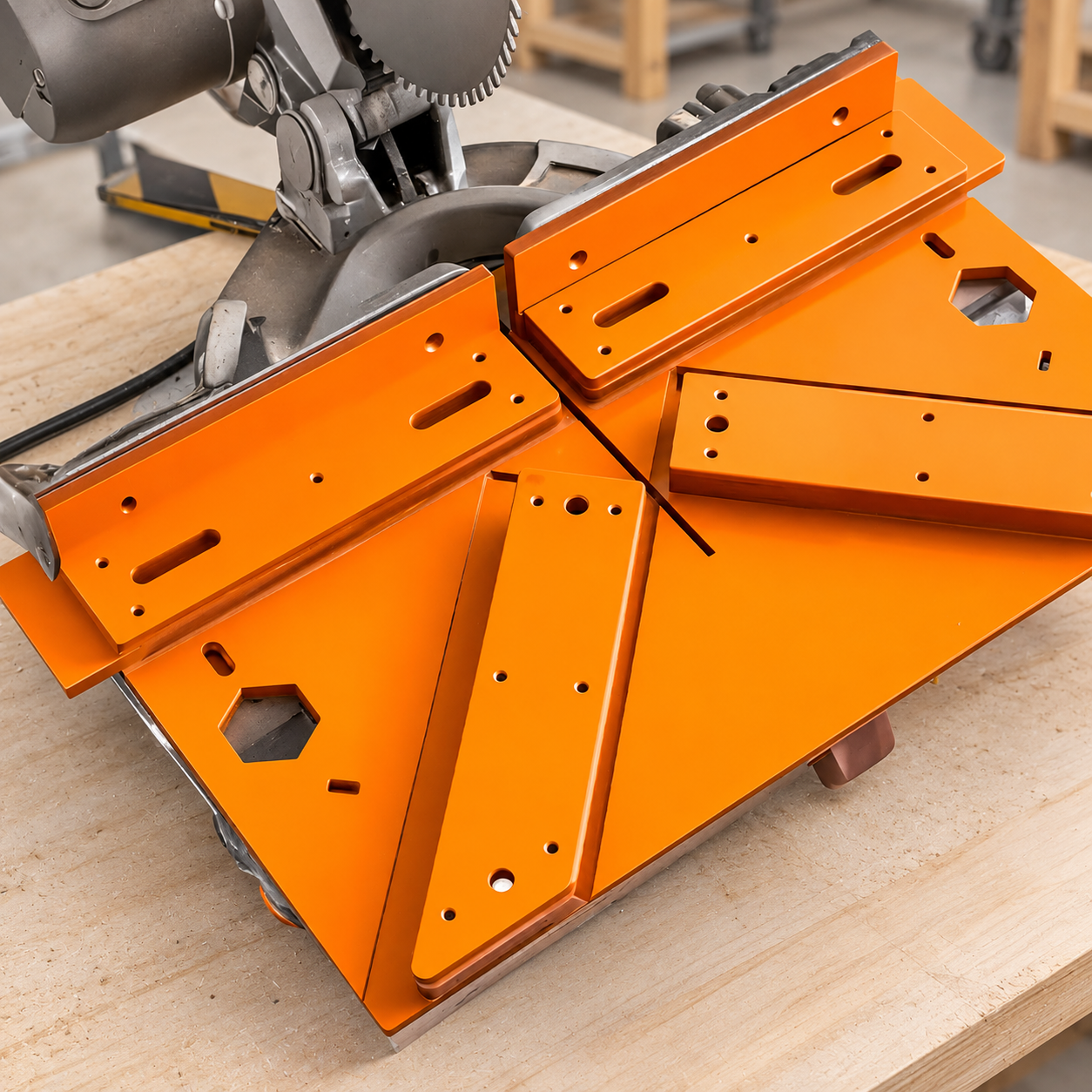 Woodworking Saw Base Plate