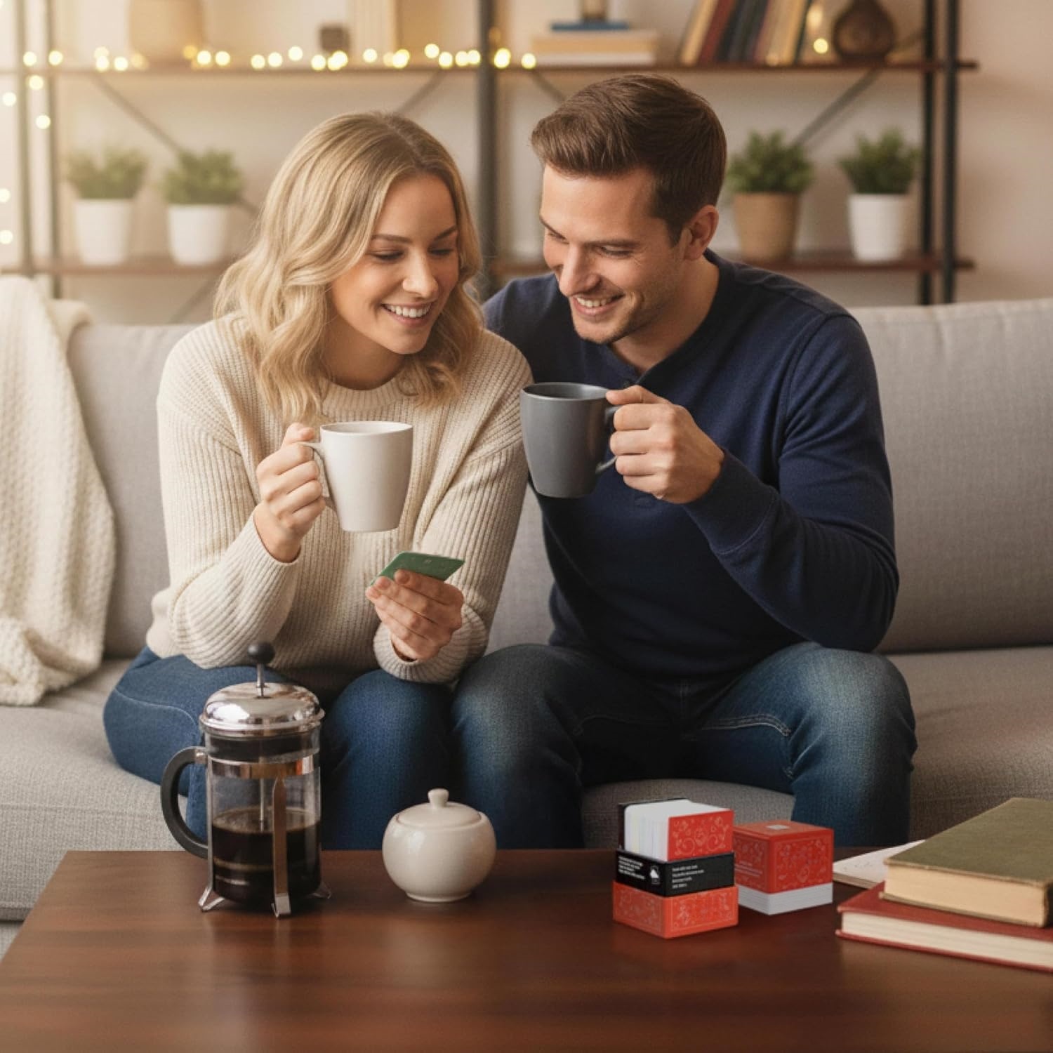 Conversation Card Deck for Couples – 170 Questions for Deeper Connection & Romantic Date Nights