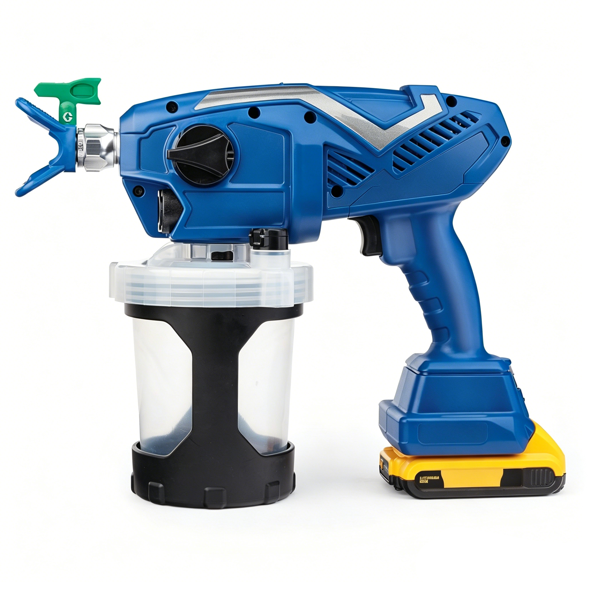 Your Weekend Deserves Better Than a Roller Cordless Airless Sprayer. Two Batteries. Zero Downtime.