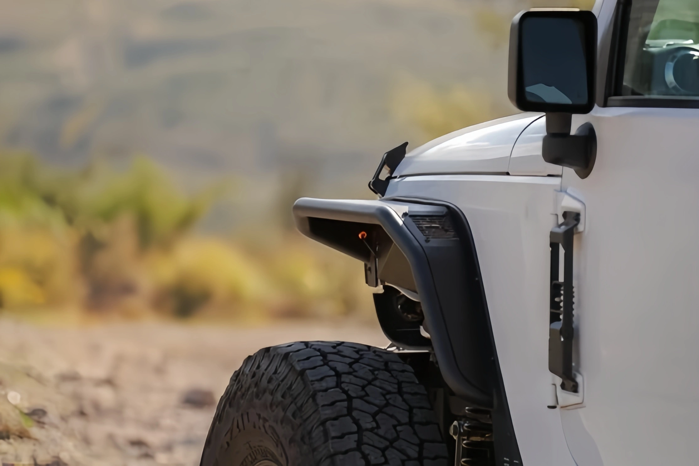 Door Hinge Mounted Steps – Foldable Roof Access Step for Vehicles with Exposed Door Hinges