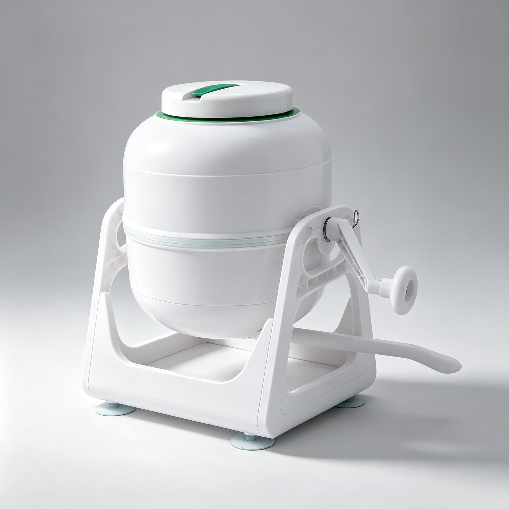 Portable Hand-Crank Washing Machine – 5 lbs Capacity, No Electricity, No Water Hookup