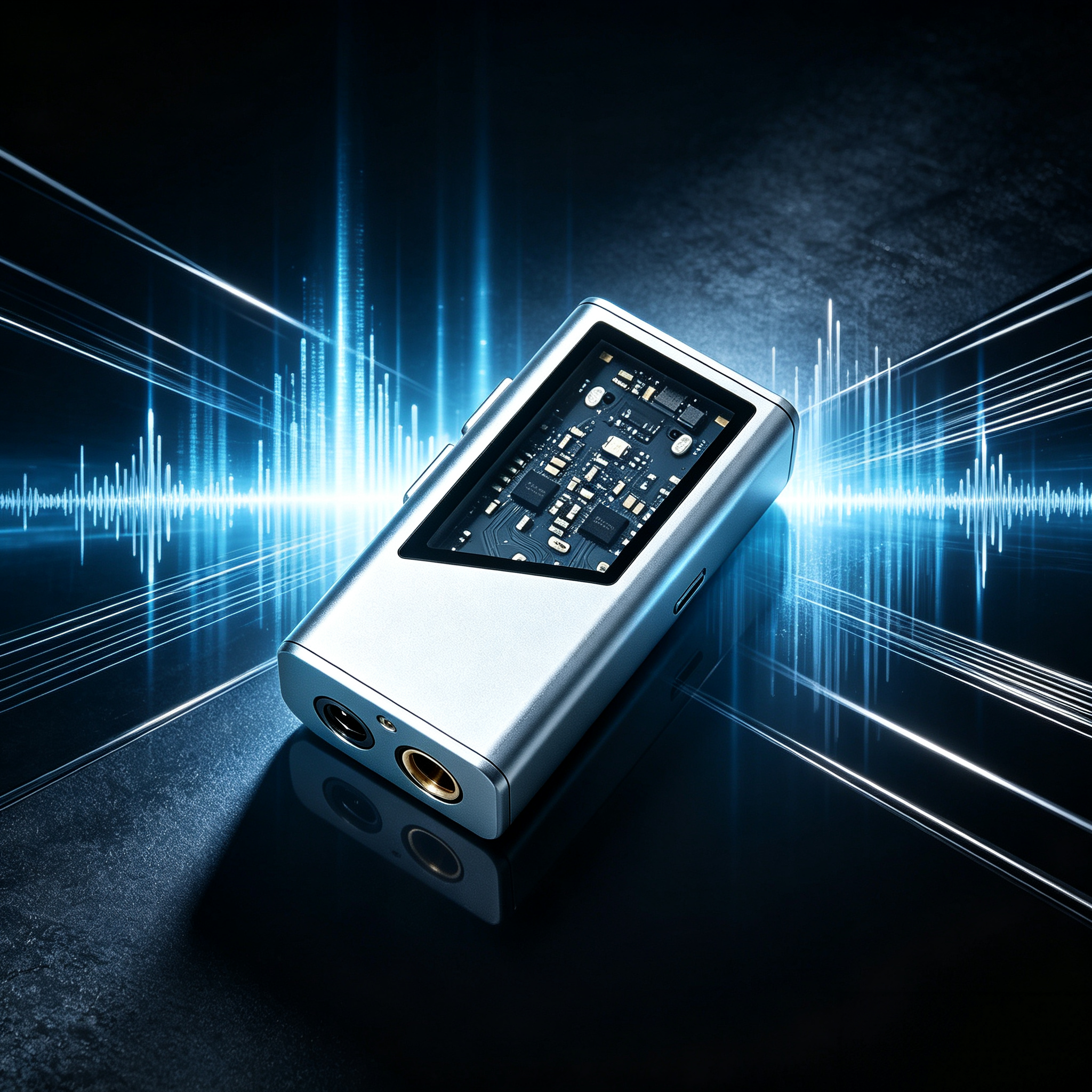 USB-C DAC Dongle – Dual DAC Chips, 3.5mm + 4.4mm Outputs, APP Tuning, 15g