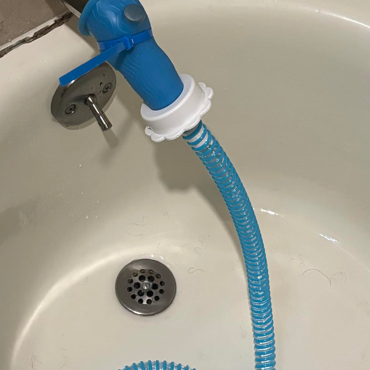 Universal Bathtub Faucet Sprayer Attachment with Hose
