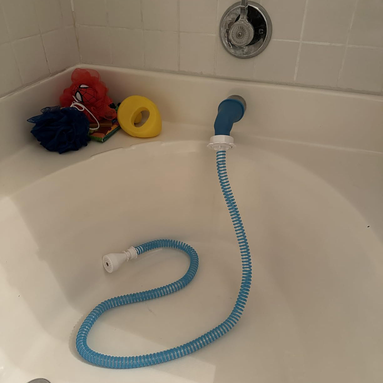 Universal Bathtub Faucet Sprayer Attachment with Hose