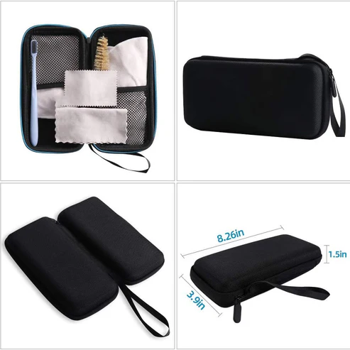 Saxophone Cleaning Kit – 6-Piece Set with Hard Case, for Alto/Tenor/Clarinet/Flute