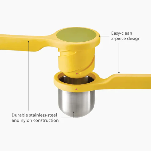 Stainless Steel Twist Juicer – Ergonomic, Manual Citrus Juicer for Lemons & Limes