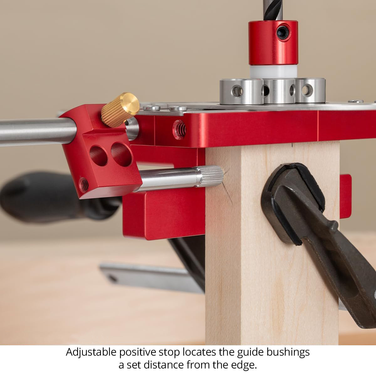 Adjustable Dowel Jig System for Wood Joinery
