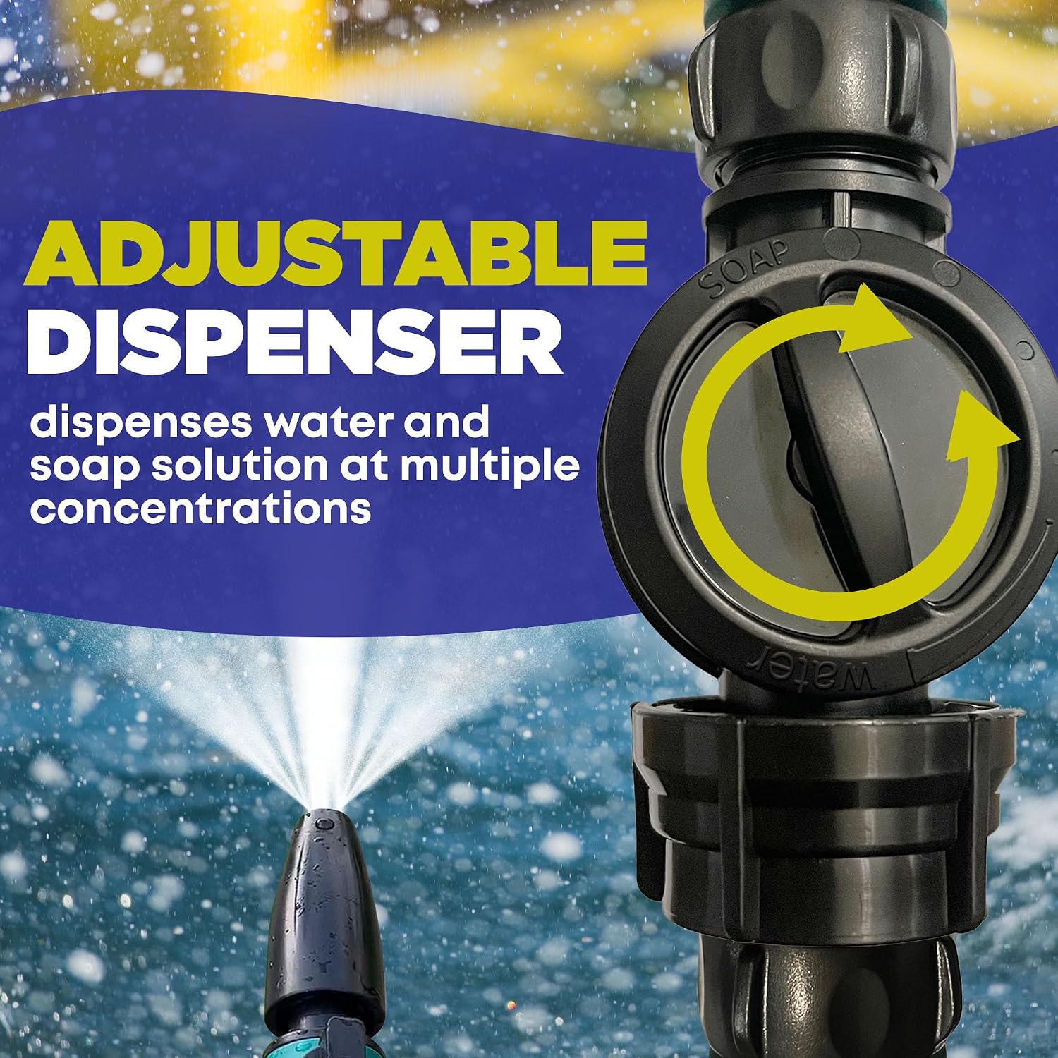 Salt Remover Flush Kit – Marine Engine Flush with High‑Pressure Hose & Multi‑Spray Nozzle