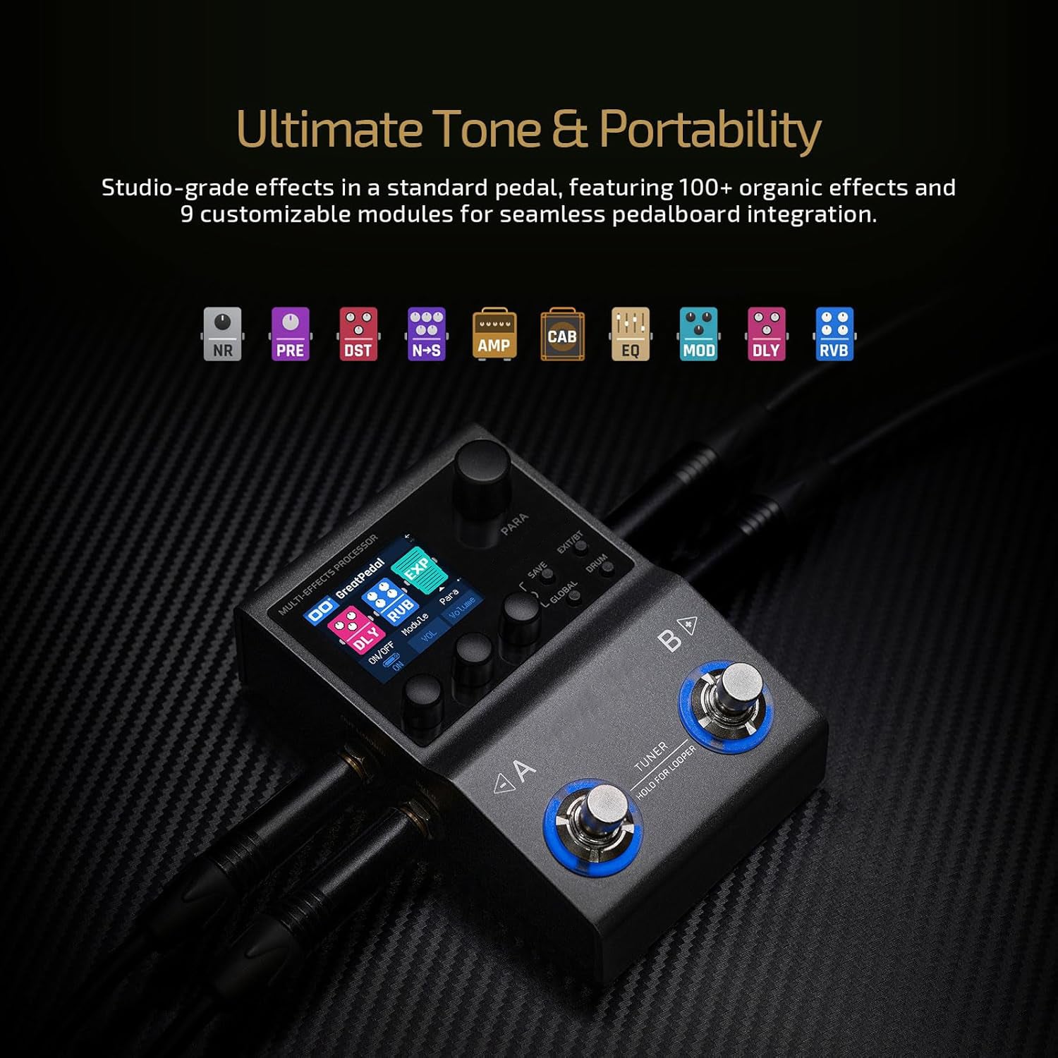 Multifunctional effect processor