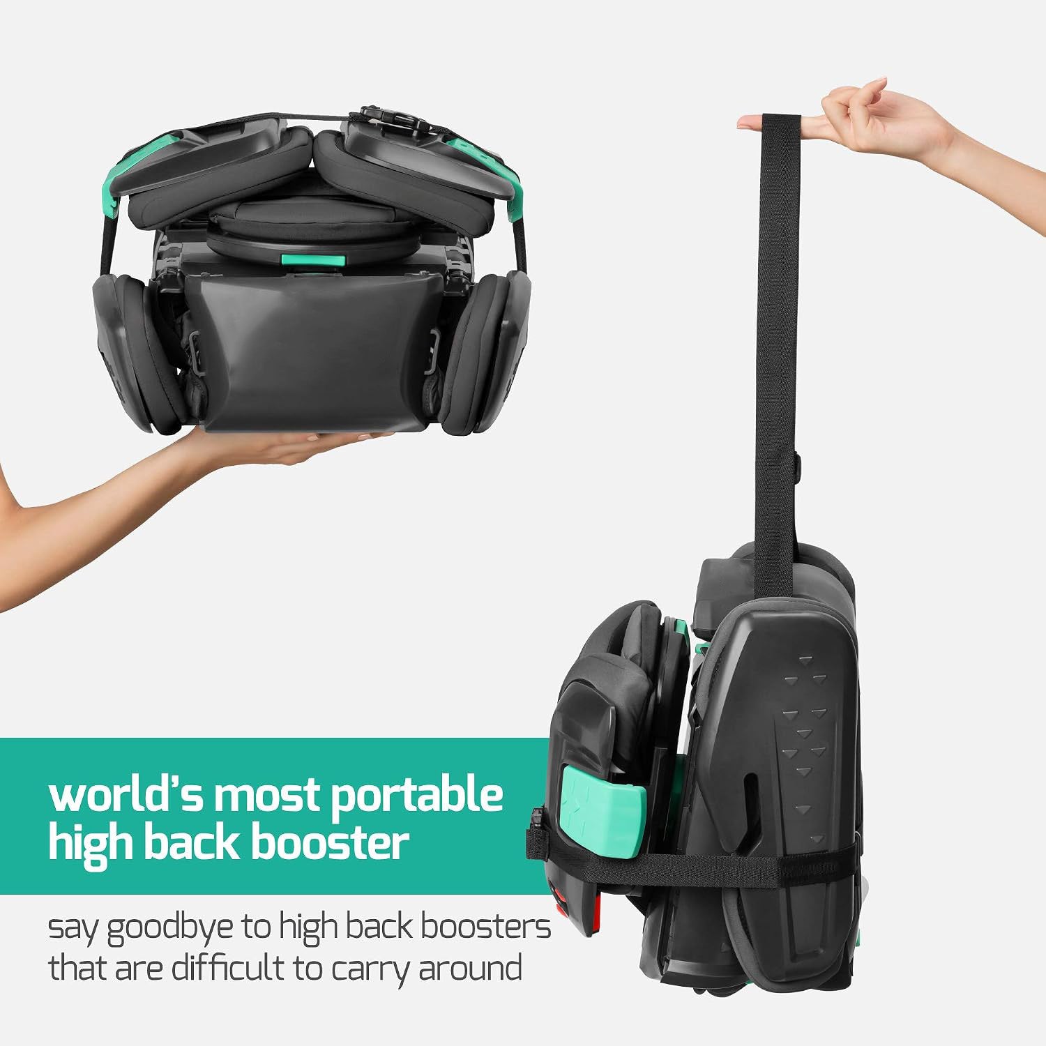 Adjustable High-Back Booster Car Seat for Children