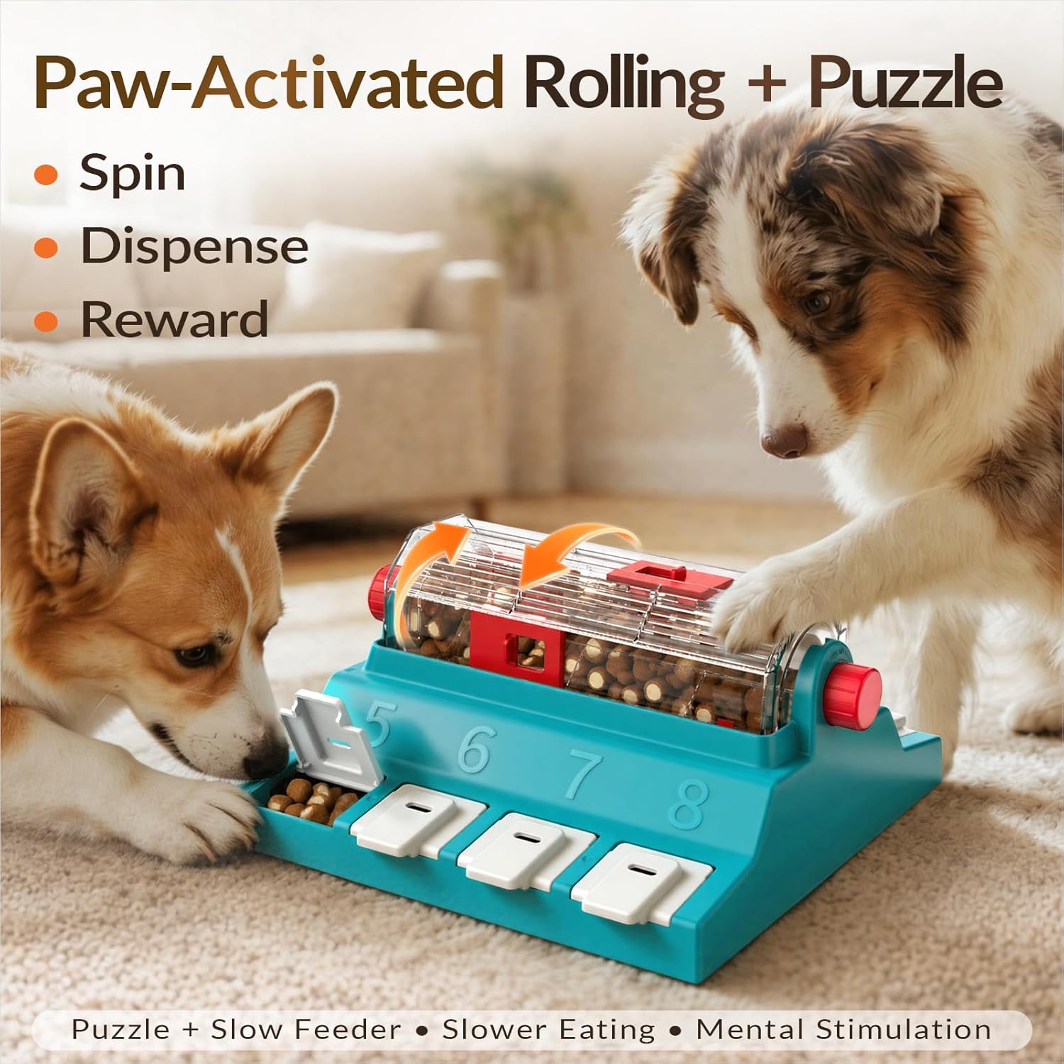 Dog Puzzle Toy & Slow Feeder