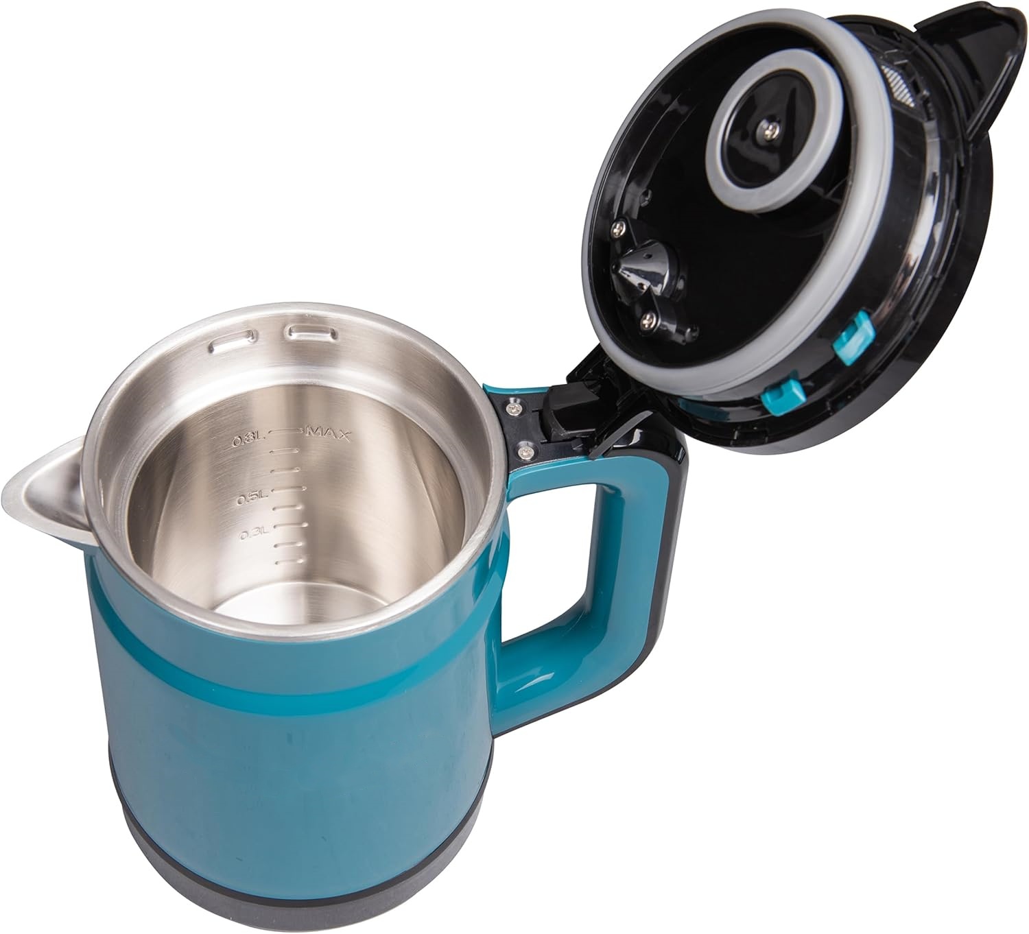 CORDLESS ELECTRIC KETTLE – 0.8L, 8-Minute Boil, Powered by Tool Batteries