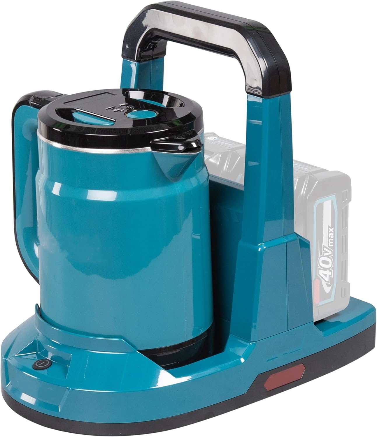 CORDLESS ELECTRIC KETTLE – 0.8L, 8-Minute Boil, Powered by Tool Batteries
