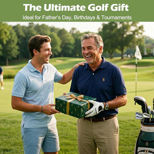 2‑in‑1 Golf Club & Ball Cleaner Bag – Waterproof, Scratch‑Safe, Portable