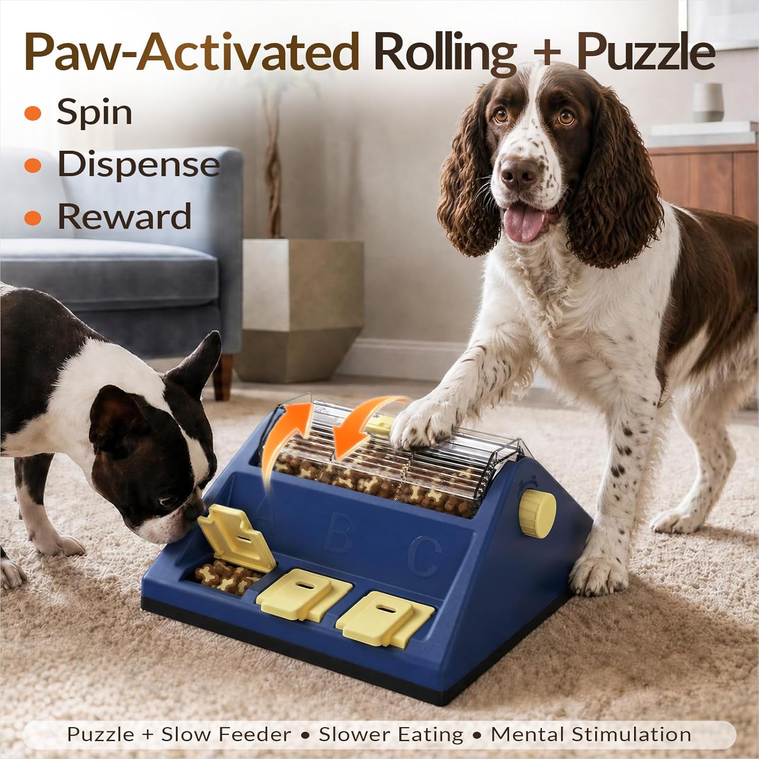 Dog Puzzle Toy & Slow Feeder