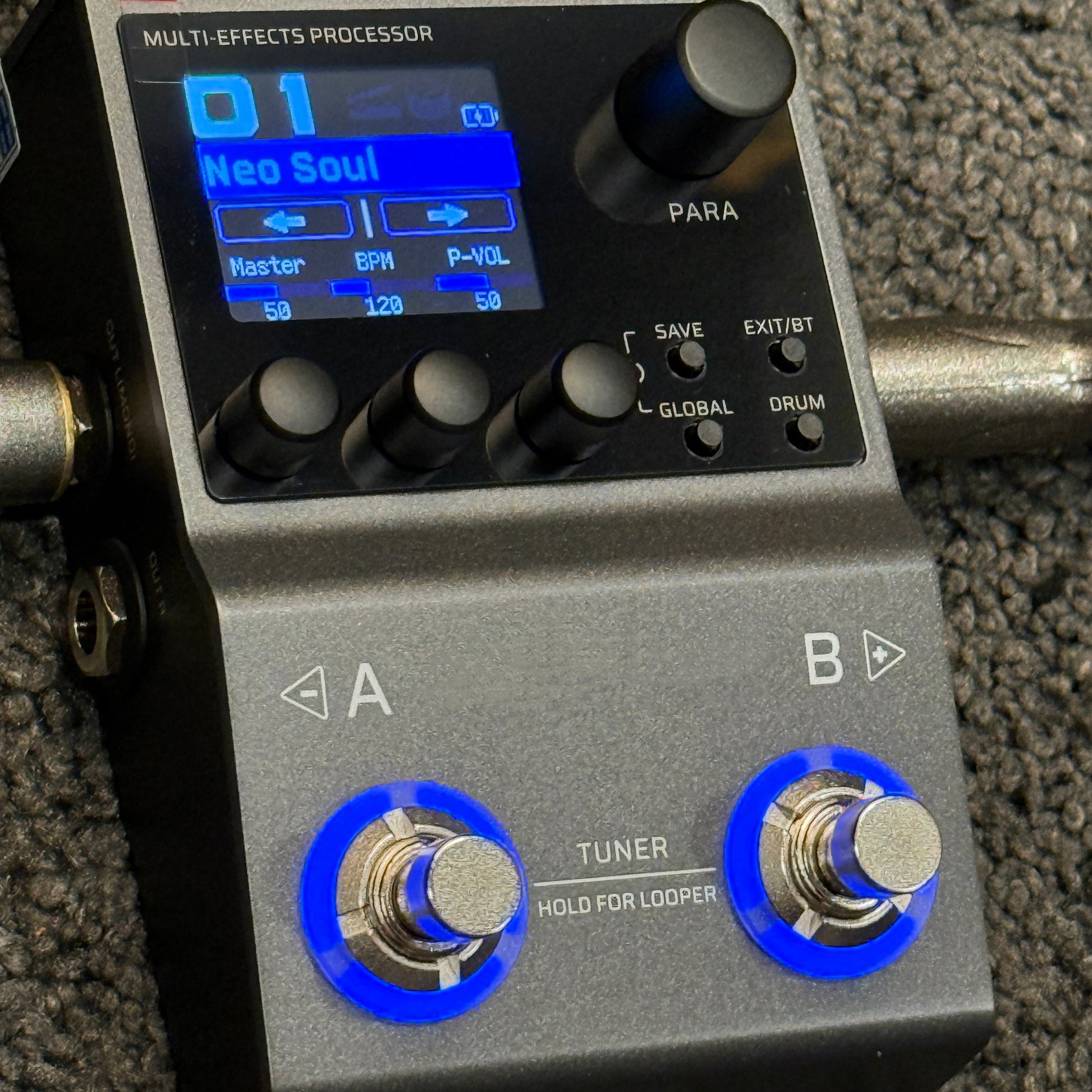 Multifunctional effect processor