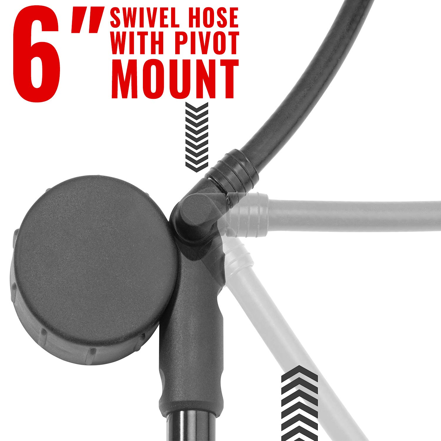 Bike Shock Pump – 300 PSI High-Pressure Suspension Pump