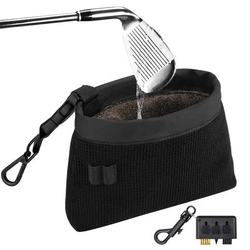 2‑in‑1 Golf Club & Ball Cleaner Bag – Waterproof, Scratch‑Safe, Portable