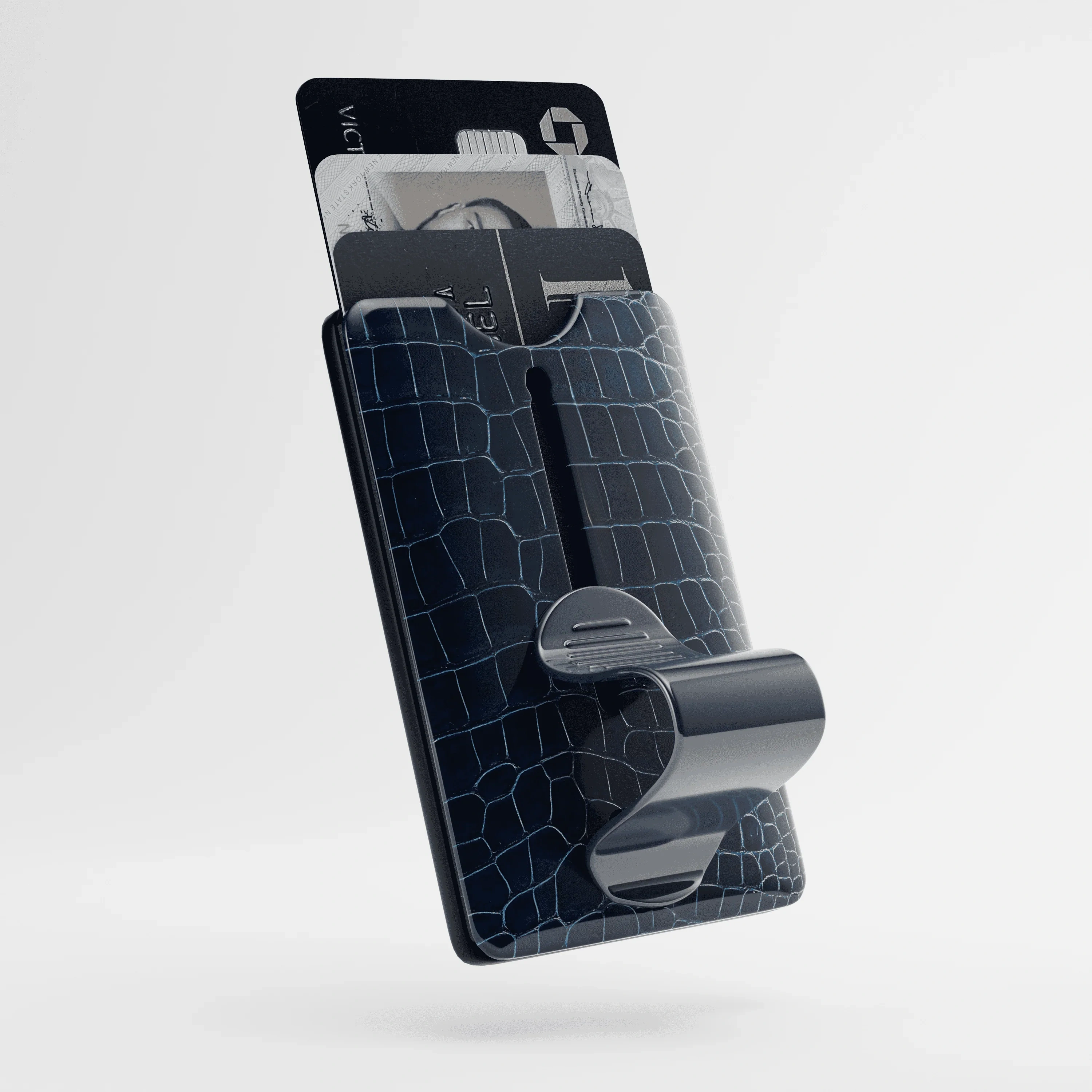 Wallet with MagSafe Compatibility – Holds 3 Cards, Finger Loop & Kickstand, RFID Blocking, Waterproof